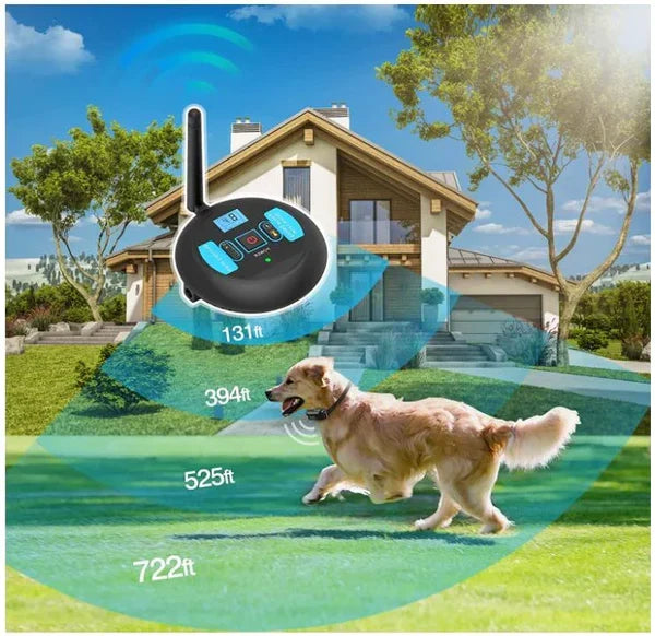 Wireless Dog Fence & Dog Training Collar – 2-in-1 Containment System
