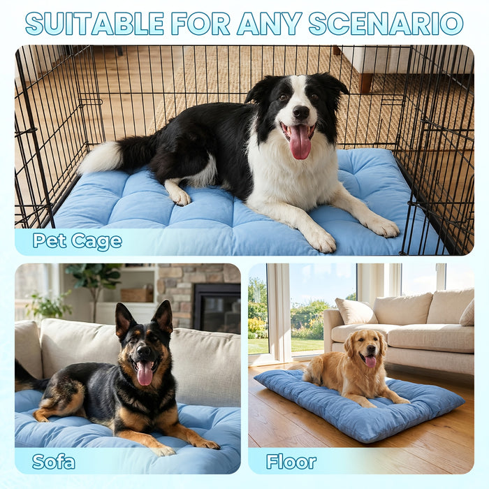 XL Cooling Dog Sofa Bed – Plush Orthopedic Pet Mat with Non-Slip Base