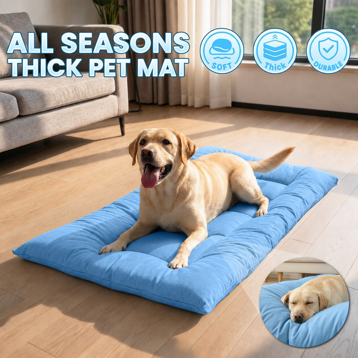 XL Cooling Dog Sofa Bed – Plush Orthopedic Pet Mat with Non-Slip Base