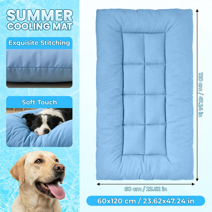 XL Cooling Dog Sofa Bed – Plush Orthopedic Pet Mat with Non-Slip Base