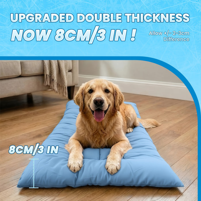 XL Cooling Dog Sofa Bed – Plush Orthopedic Pet Mat with Non-Slip Base
