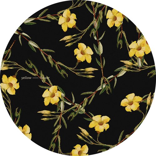 Yellow Flower - Slipmats  [Pair]