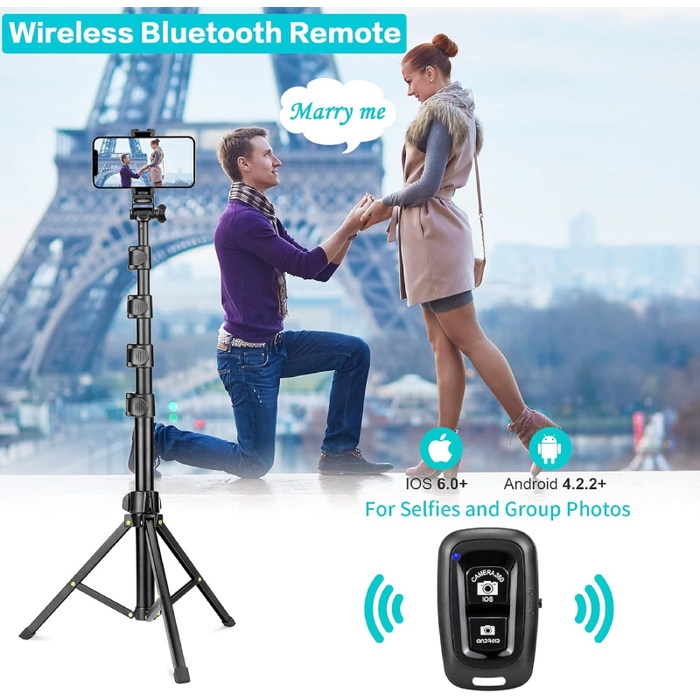 YOTOCversion 1.7 Meter Phone Tripod 1