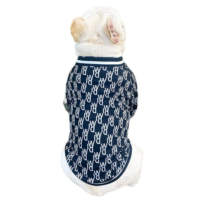 Zip-Up Pet Jacket, Stretchy Clothing for Pets